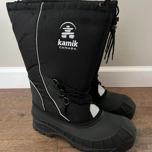 Men's Kamik Canada Insulated Snow Boots Size 12